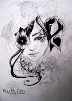 Black Flower Maiden